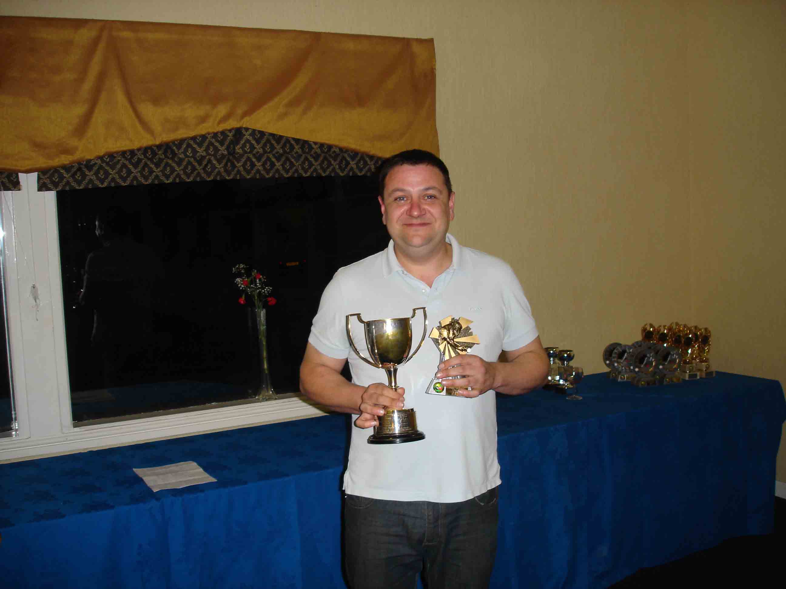 Singles Winner - Mark Jarvis