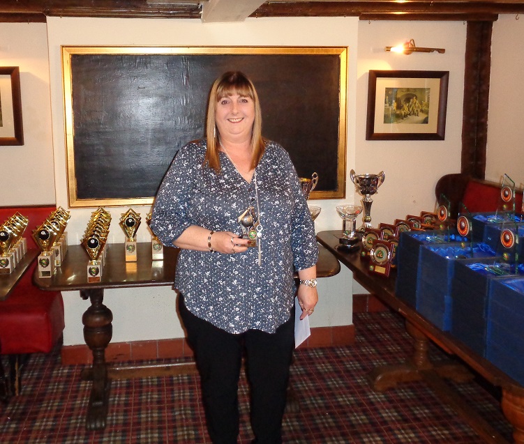 Mixed Doubles Runners up - Graham Davies and Clare Parry