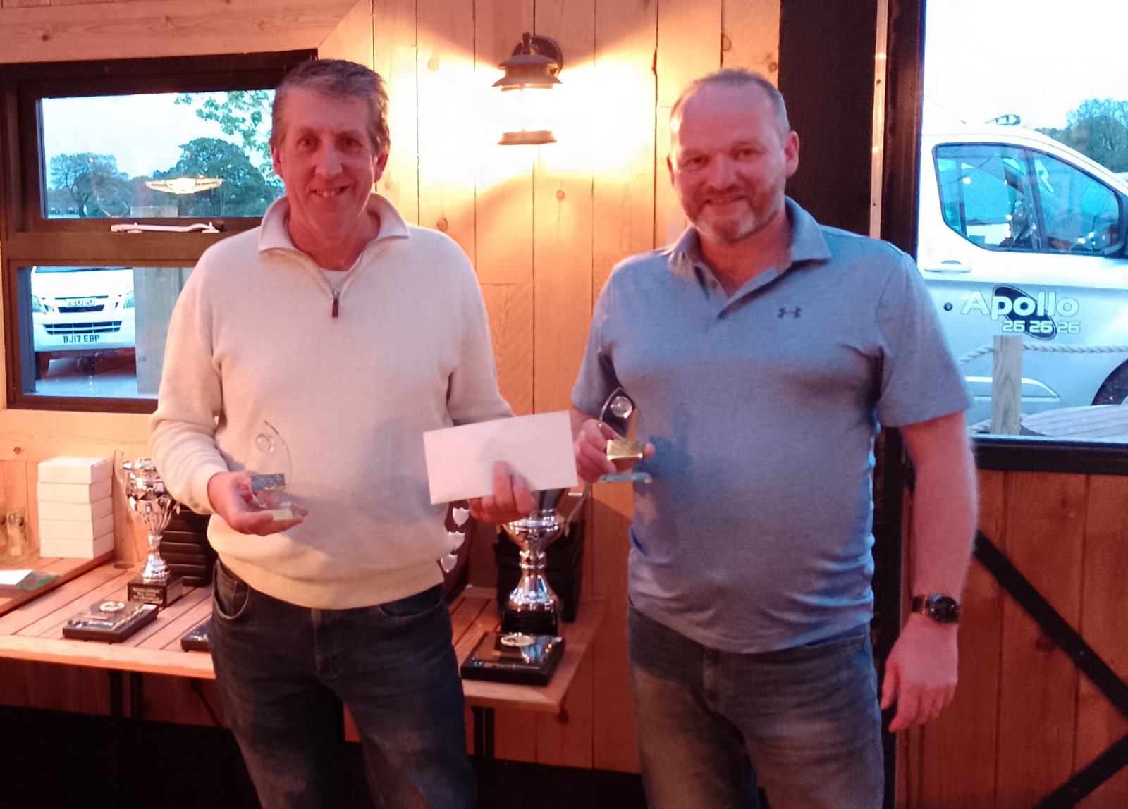 Doubles Runners Up     - Paul Parry and Aaron Crofts