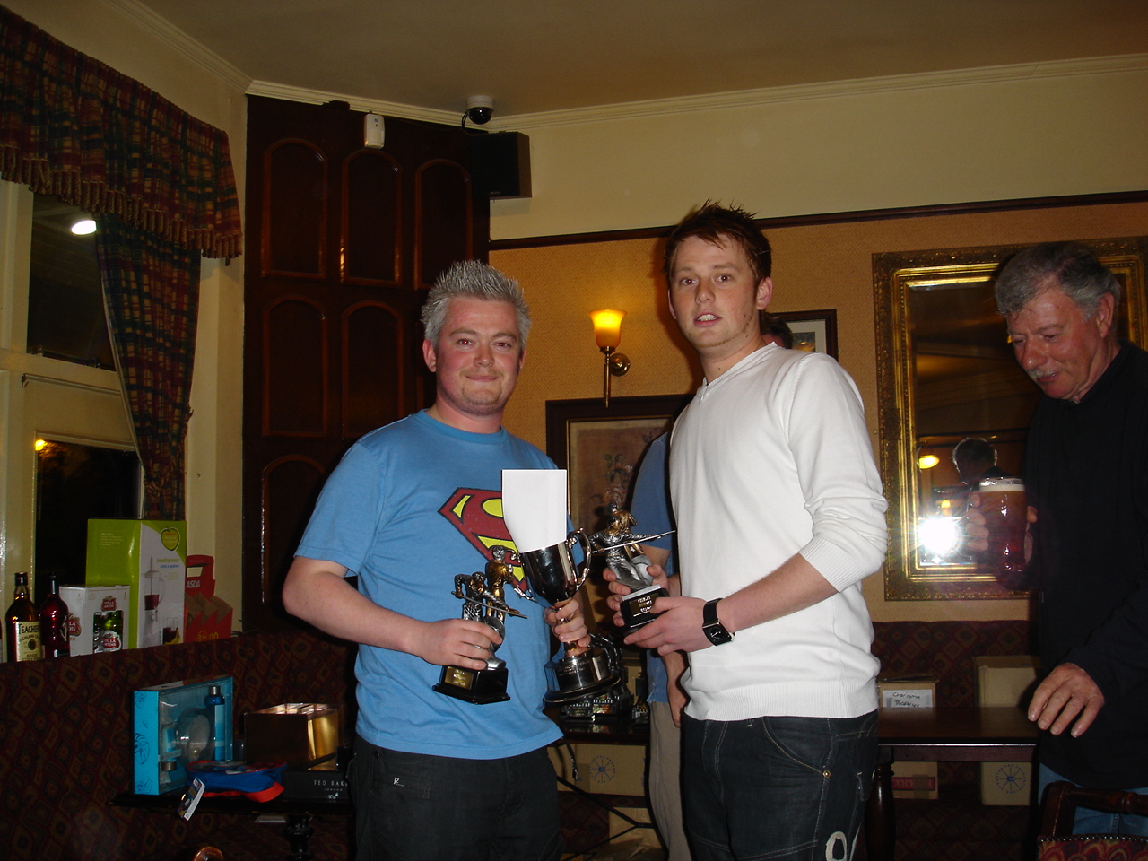 Doubles Winners - Patrick Conlin and Andrew Ward.