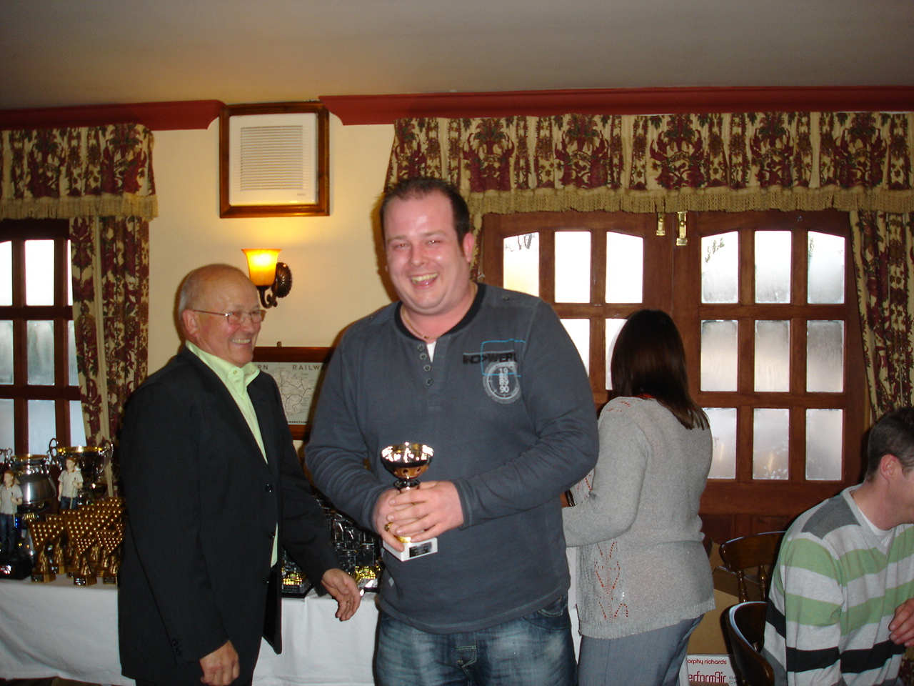 Mixed Doubles Runners up - Angharad Davies and Lee Venables