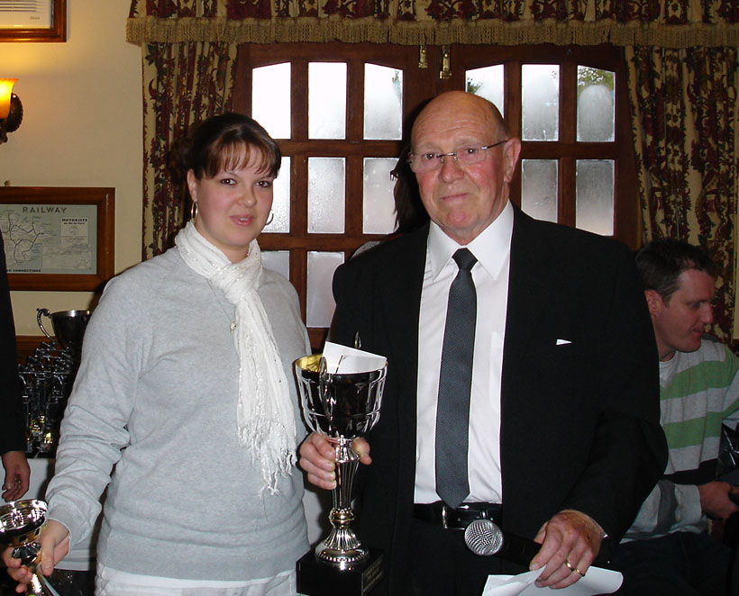 Mixed Doubles Winners - Lloyd and Alison Baker