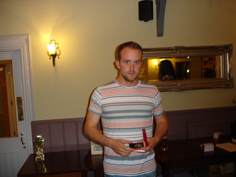 8 Ball Winner - Josh Bettley