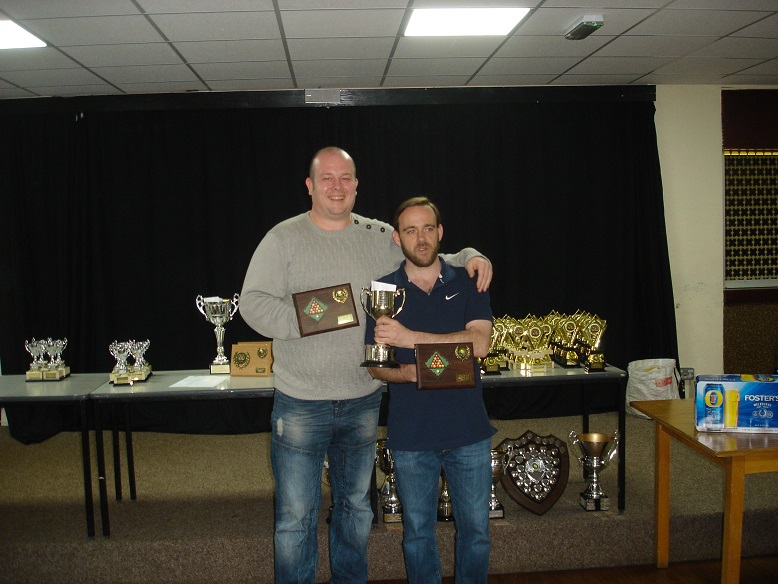 Doubles Winners - Lee Venables and Graham Smith