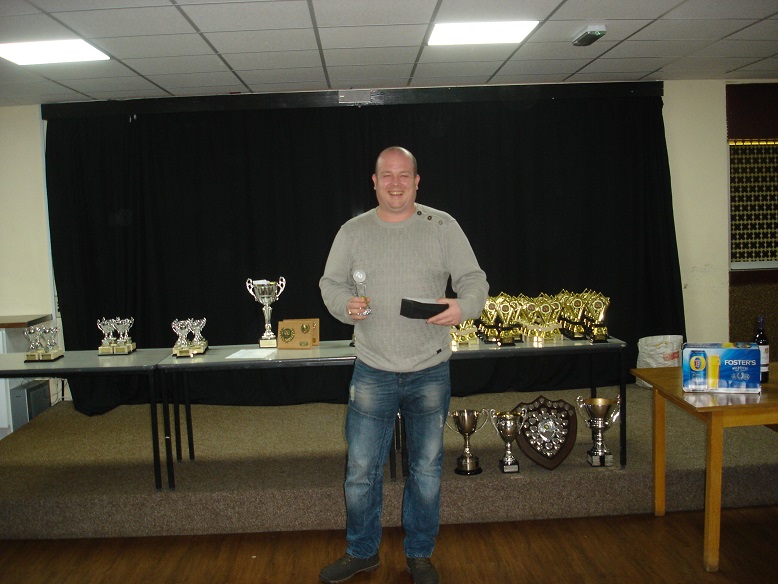 Singles Runner up - Lee Venables